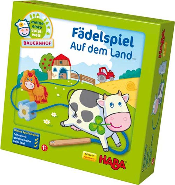 Haba Threading game In the countryside (German)