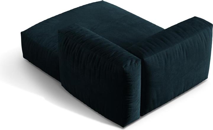 Image du produit Micadoni Chaise longue modulable droite, "Martina", 1 Place, 176x123x75 Fabriqué en Europe (Recamière)