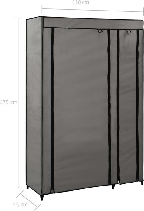 Produktbild vidaXL Aideen (110 x 45 x 175 cm)