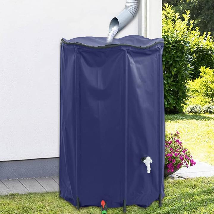 Produktbild VidaXL Wassertank mit Wasserhahn Faltbar 1000 L PVC (1000 l)