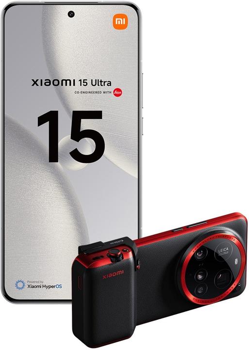 Produktbild Xiaomi 15 Ultra Photography Kit - White (512 GB, White, 6.73", SIM + eSIM, 5G)