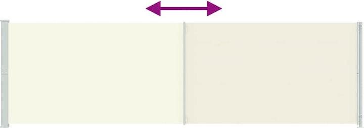 Produktbild vidaXL Seitenmarkise (6 m)