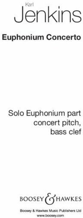 Nährwerte und Zutaten Euphonium Concerto. Solo Euphonium (Bassschlüssel) (Deutsch, Karl Jenkins, 2024)
