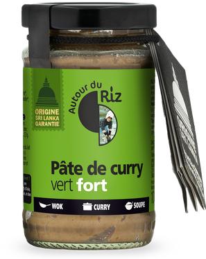 Produktbild Autour du Riz Grüne Currypaste Stark (100 g)
