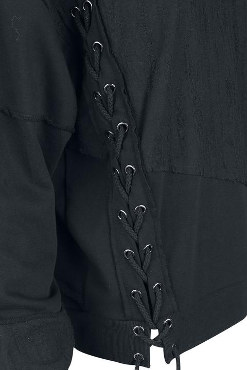 Produktbild Black Premium Essential Hoodie mit Schnürung (S)