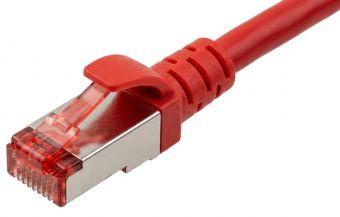 Produktbild Brackton Patchkabel Cat.6 SF/UTP 500MHz HF 0.5m rot (SF/UTP, CAT6, 0.50 m)