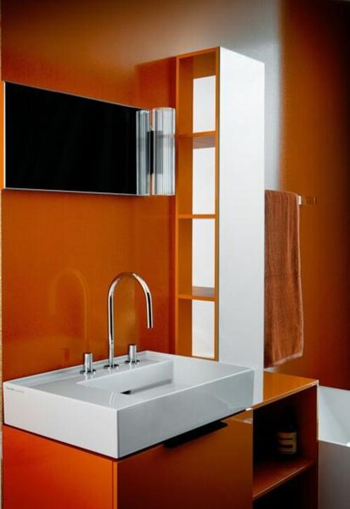 Actual product image Laufen Washbasin KARTELL 600x460mm outlet r. o ÜL 3 HL-design white (460 mm, 600 mm)
