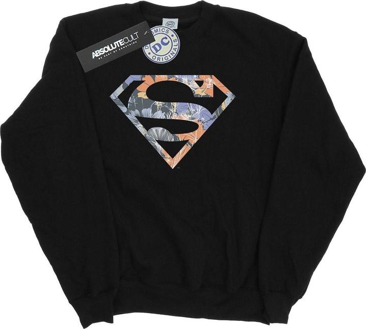 Produktbild Superman Floral Logo 2 Sweatshirt Jungen (140, 146)