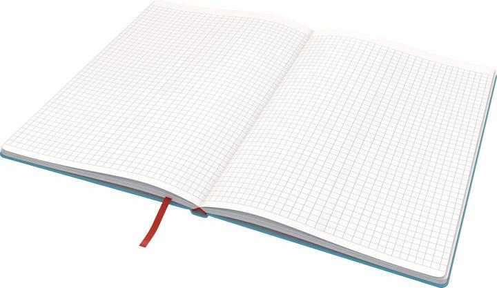 Actual product image Leitz Notebook Cosy B5, Plaid, Blue (B5, Checked, Hardcover)