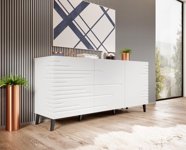 Image du produit Cama Commode NOVA 155x40x72 blanc mat (155 x 40 x 72 cm)
