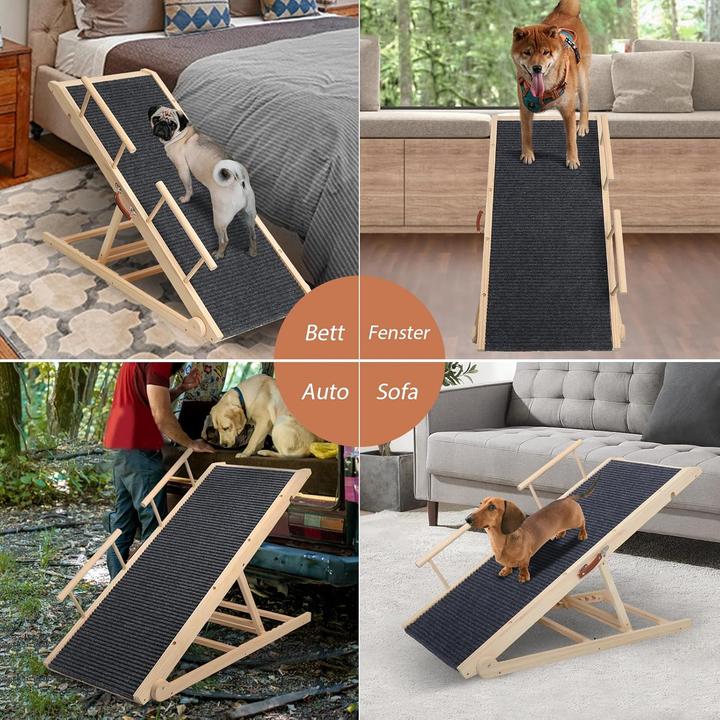 Actual product image Maloroy Hunderampe mit Sicherheitsgeländer (Dog)