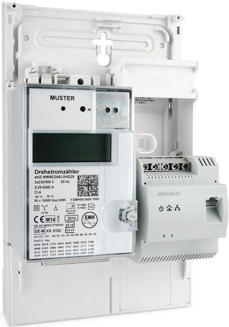 Actual product image Devolo dLAN pro 1200 DINrail (1200 Mbit/s)
