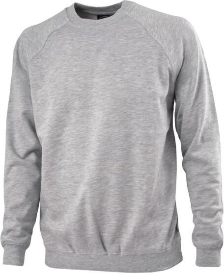 Produktbild HTA Unisex-Sweatshirt mit Bündchen, innen geraut (M)