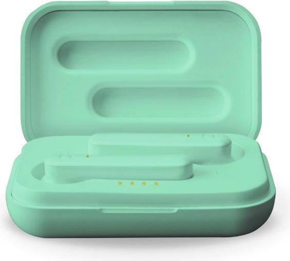 Actual product image SBS Twin Buds TWS True Wireless Earphones light blue (2.50 h, Wireless)