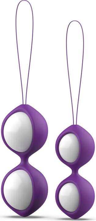 Purple, White