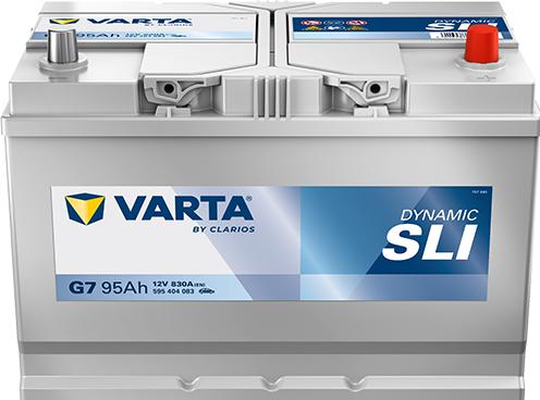 Actual product image Varta Blue Dynamic G7 (12 V, 95 Ah, 830 A)