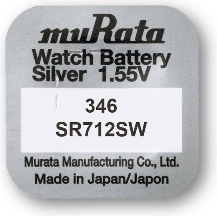 Actual product image Murata Button cells 346 (10 pcs., 9.50 mAh)