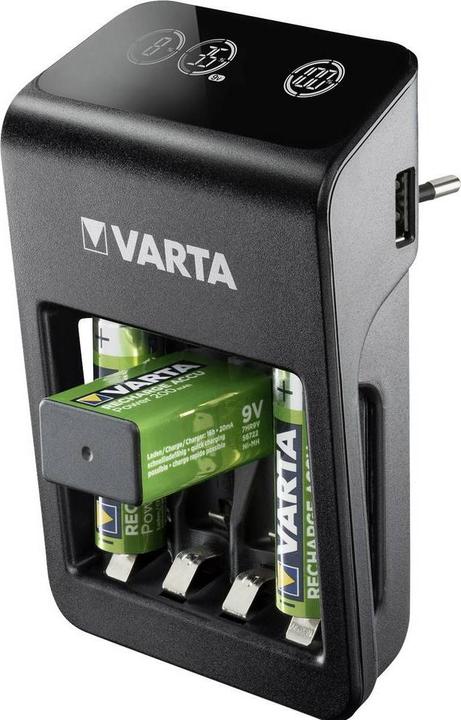 Actual product image Varta LCD Plug Charger+ (1 pcs., AA, Battery + charger)