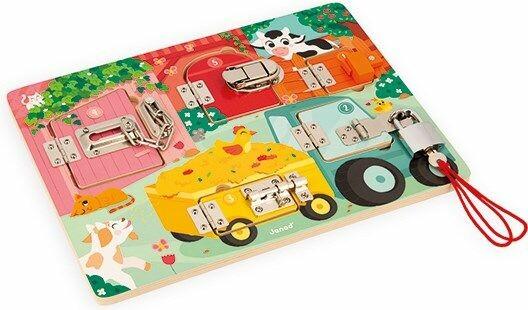 Productafbeelding Sophie la girafe De Boerderij - Bord met sloten