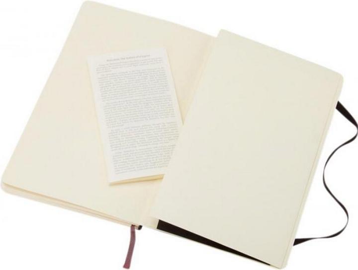 Actual product image Moleskine Notebook Classic L Square (Checked, Lined, Hardcover)