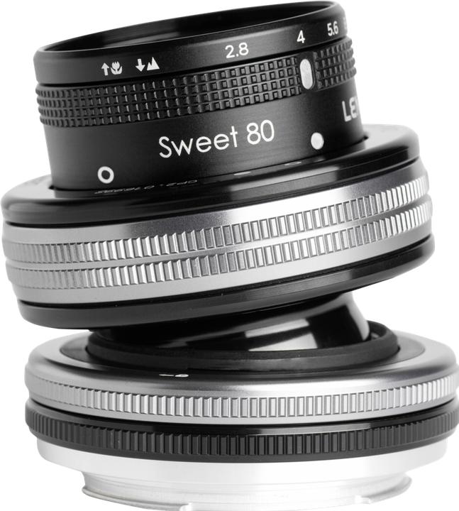 Productafbeelding Lensbaby Composer Pro II incl. Sweet 80 Nikon F (Nikon F, APS-C / DX, Volledig formaat)