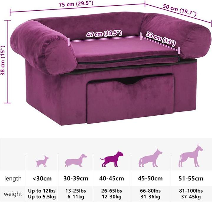 Immagine prodotto vidaXL Hundesofa (Cane)