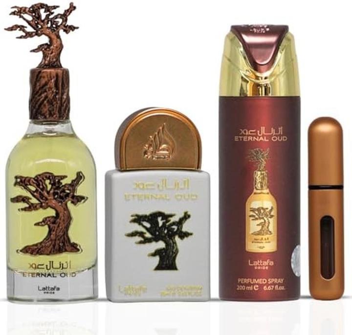 Actual product image Lattafa Eternal Oud (Perfume set)