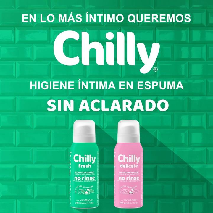 Produktbild Chilly’s Chilly Refreshing Intimate Foam Fresh - 100 Ml (Intimwaschlotion, 100 ml)