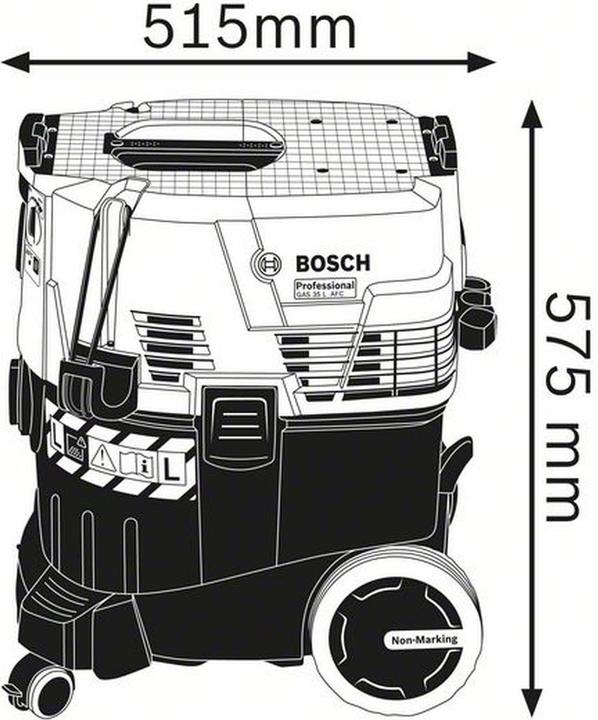 Actual product image Bosch Professional Wet & dry vacuum cleaner GAS 35 L AFC (Wet dry vacuum cleaner)