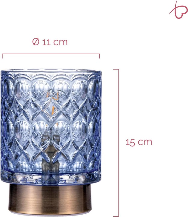 Image du produit Pauleen Appareil mobile de table Chic Glamour (25 lm, E14)