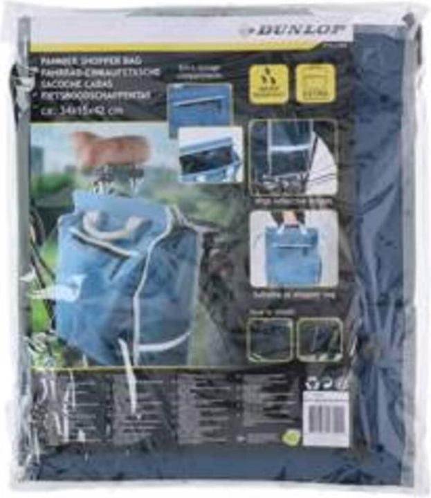 Produktbild Dunlop Fahrradeinkaufstasche (20 l, Gepäckträgertasche)