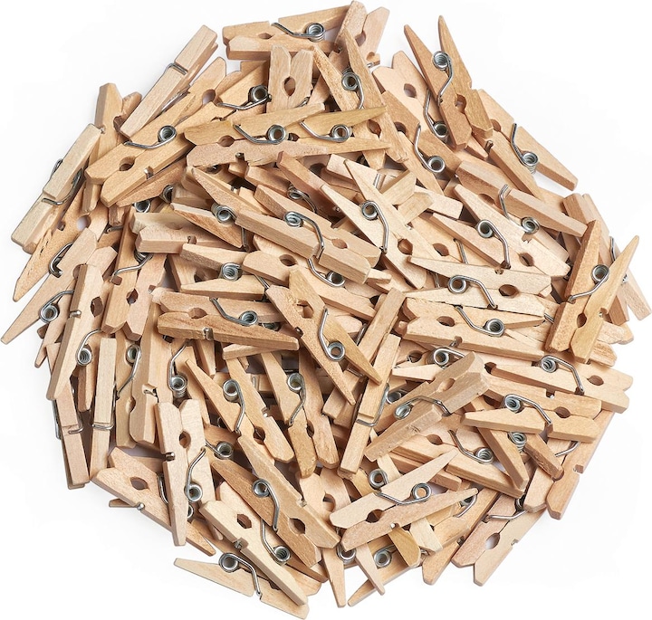 Image du produit VBS XXL Mini-attaches en bois "2 cm", 100 pièces