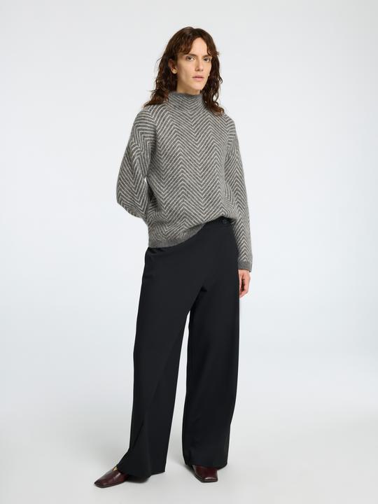 Produktbild Selected Fischgrät Strickpullover (L)