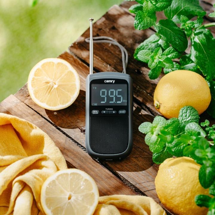 Produktbild Camry Interactive solution | Portable mini radio | CR 1905 | Alarm function | Black (AM, FM)