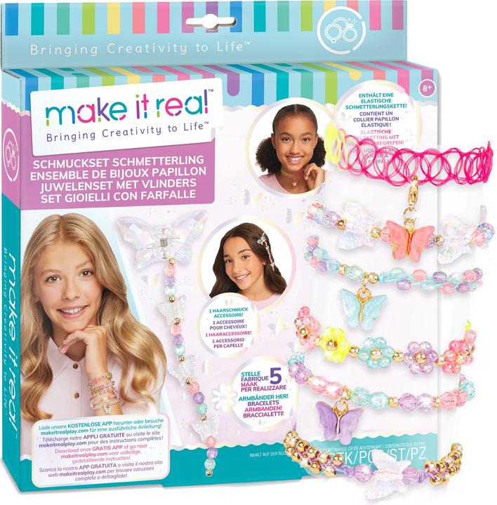 Make it Real Butterfly Jewellery Set