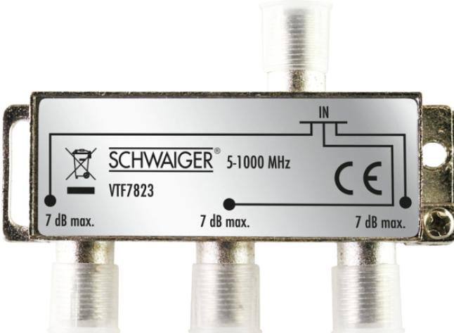 Image du produit Schwaiger Distributeur triple (Répartiteur)