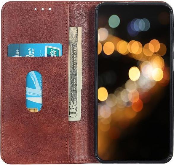 Produktbild MU Classic Litchi V Leder Bookcover Series (Google Pixel 5a)
