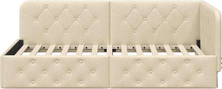 Image du produit vidaXL Eckbettgestell (90 x 190 cm)