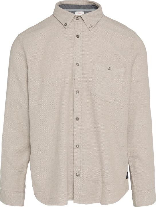 Produktbild S.Oliver Hemd Regular Fit: Strukturiertes Hemd mit Button-Down-Kragen (XXL)