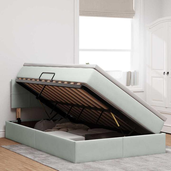 Produktbild vidaXL Modernes Bett (120 x 190 cm)