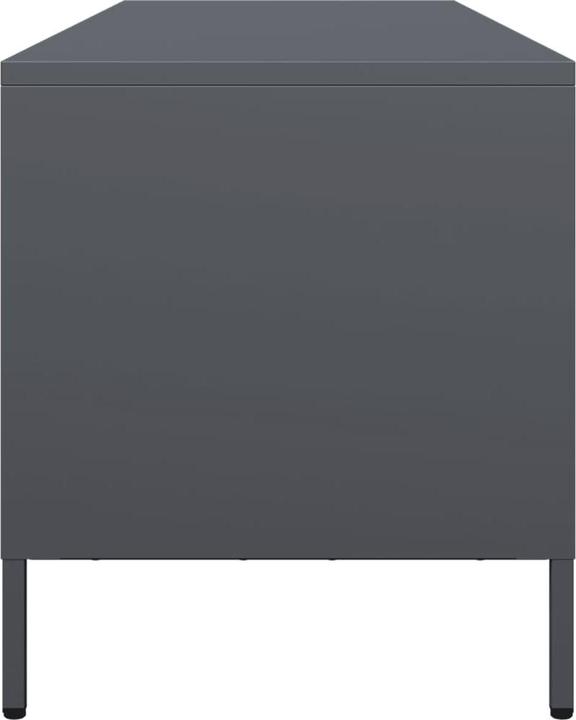 Produktbild vidaXL TV Schrank Lowboard Fernsehschrank Fernsehtisch Kaltgewalzter Stahl (135 x 39 x 43.5 cm)