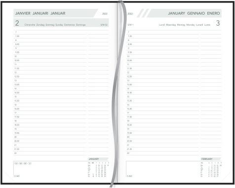 Produktbild Aurora Daily 6S (A5, 1 Tag / 2 Seiten)