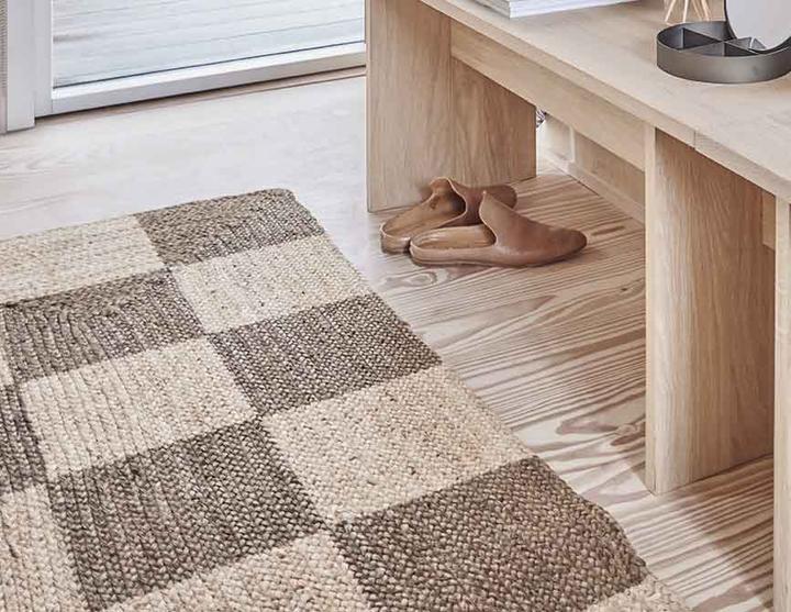 Produktbild OYOY Living Teppich Schachbrett 140 cm x 200 cm (140 x 200 cm)