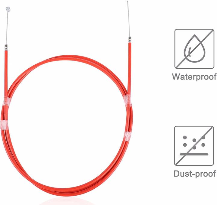 Immagine prodotto Homava Cavo del freno per monopattini Xiaomi (rosso)