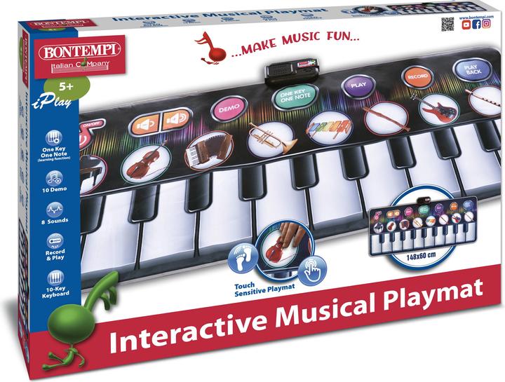 Actual product image Bontempi Electronic music and play carpet (English)