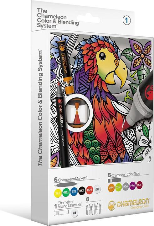 Immagine prodotto Chameleon Matite ad acquerello Brushpen Color & Blending Set per pennelli (6 x)