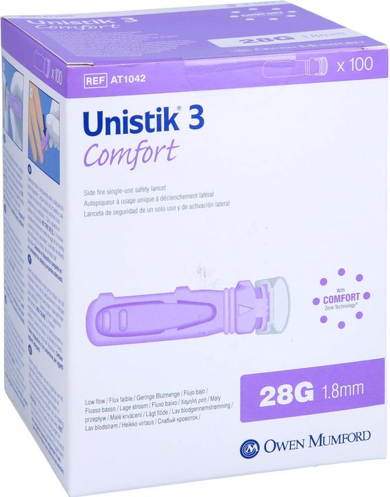 Actual product image Owen Mumford Sicherheitslanzetten Comfort (Lancets)