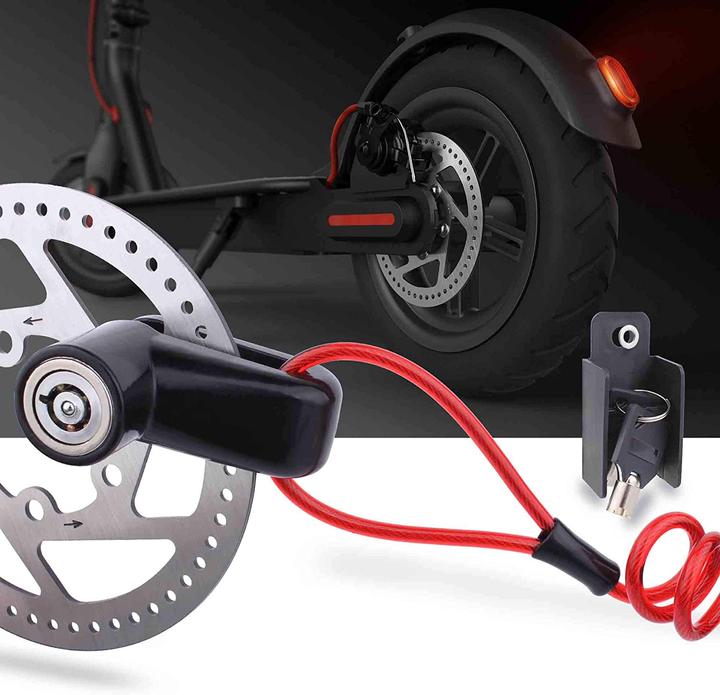 Actual product image Homava Disc Lock for Mi Scooter M365 (Black)