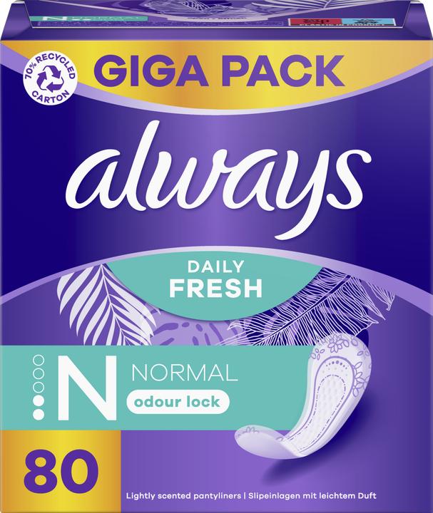 Produktbild Always Slipeinlage Fresh&Protect Normal (80 x)