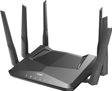 Actual product image D-Link Dual-Band WiFi Router DIR-X5460 Wi-Fi 6